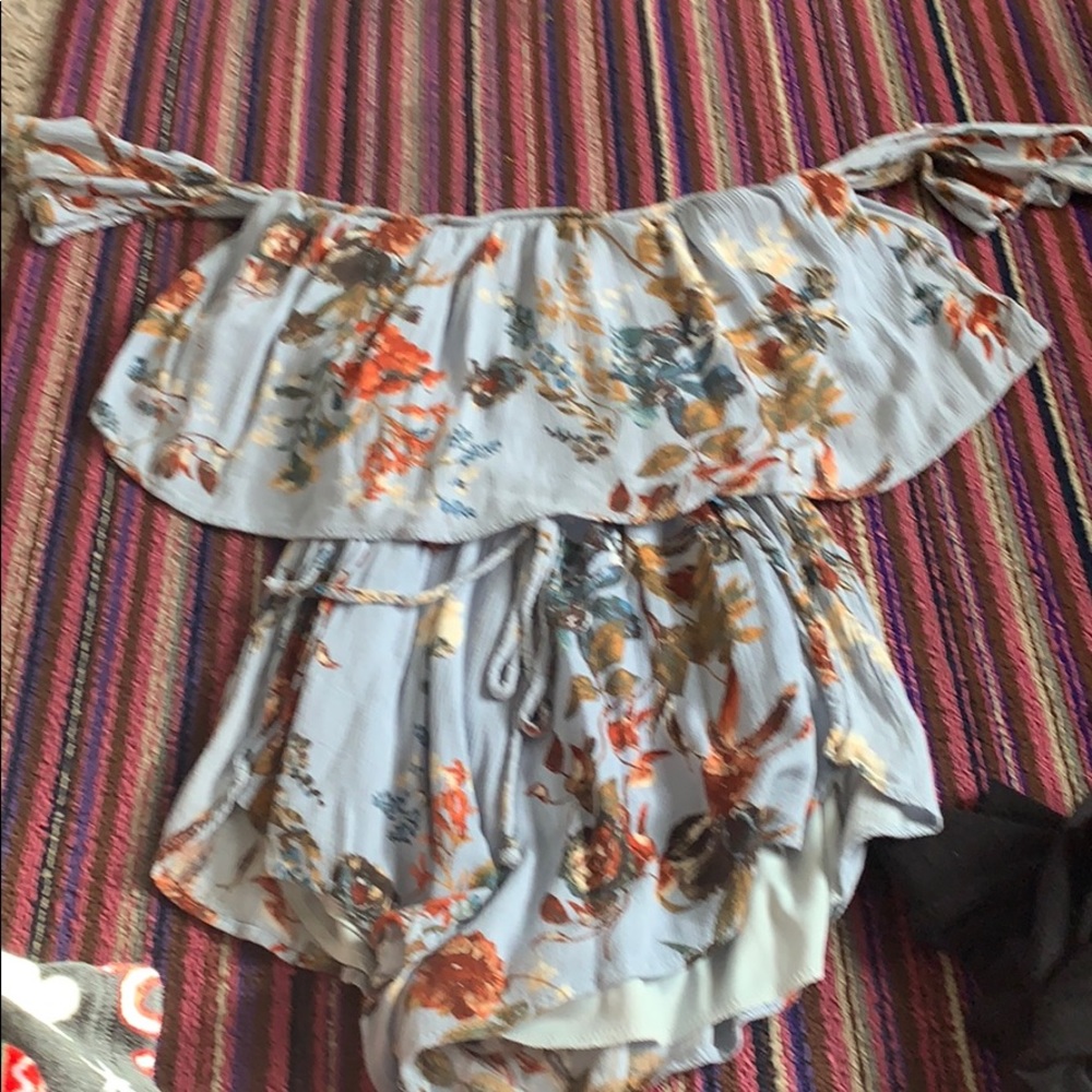 romper off the shoulder